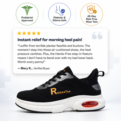 RelaxaToe™ Widestep Hands-Free Walking Shoes（副本）