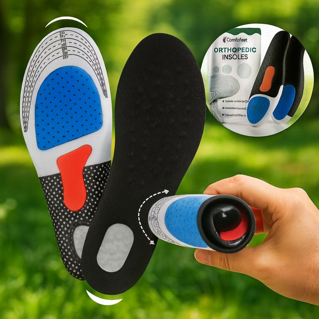 RelaxaToe® Orthopedic Soles - Instant Pain Relieving and Shock Absorbing