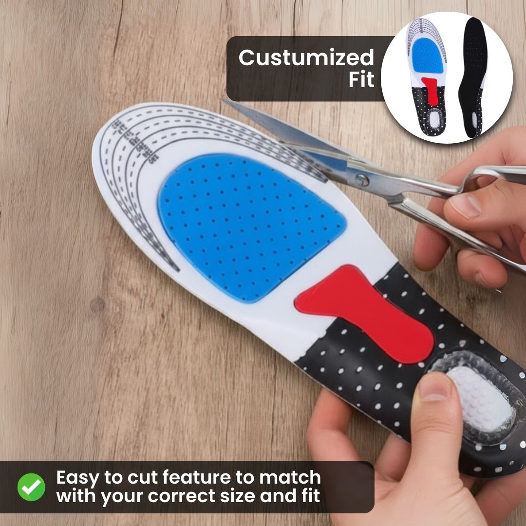 RelaxaToe® Orthopedic Soles - Instant Pain Relieving and Shock Absorbing