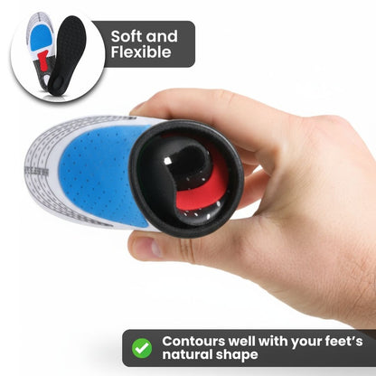 RelaxaToe® Orthopedic Soles - Instant Pain Relieving and Shock Absorbing