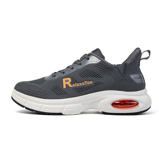 RelaxaToe Hands-Free Wide Toe Box Cushion Shoes
