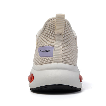 RelaxaToe Hands-Free Wide Toe Box Walking Shoes-Pink