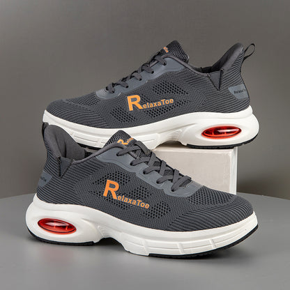 RelaxaToe Hands-Free Wide Toe Box Walking Shoes- Gray